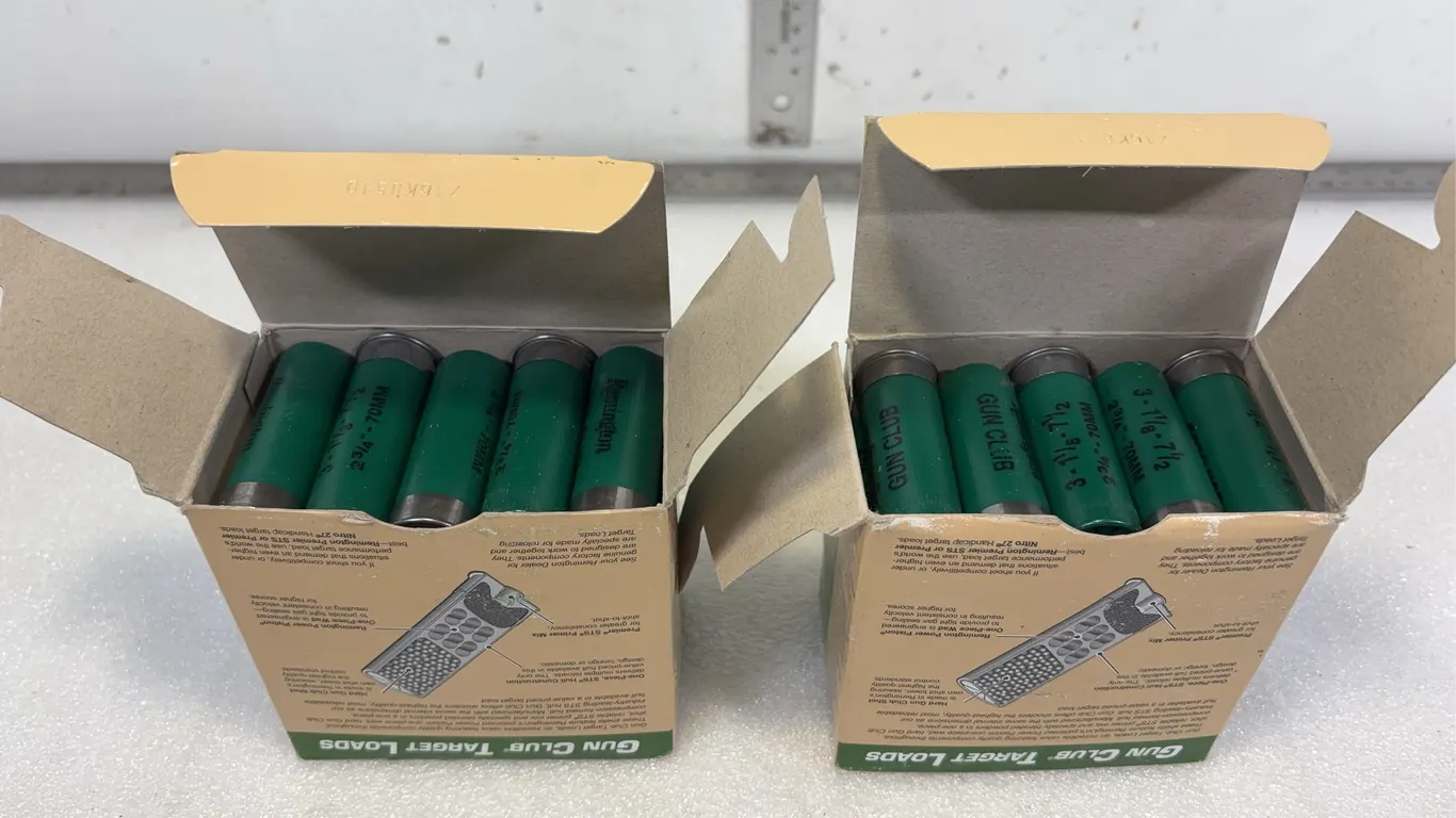 2 - Remington Gun Club Target Load 12 Ga Shells *Unreserved*