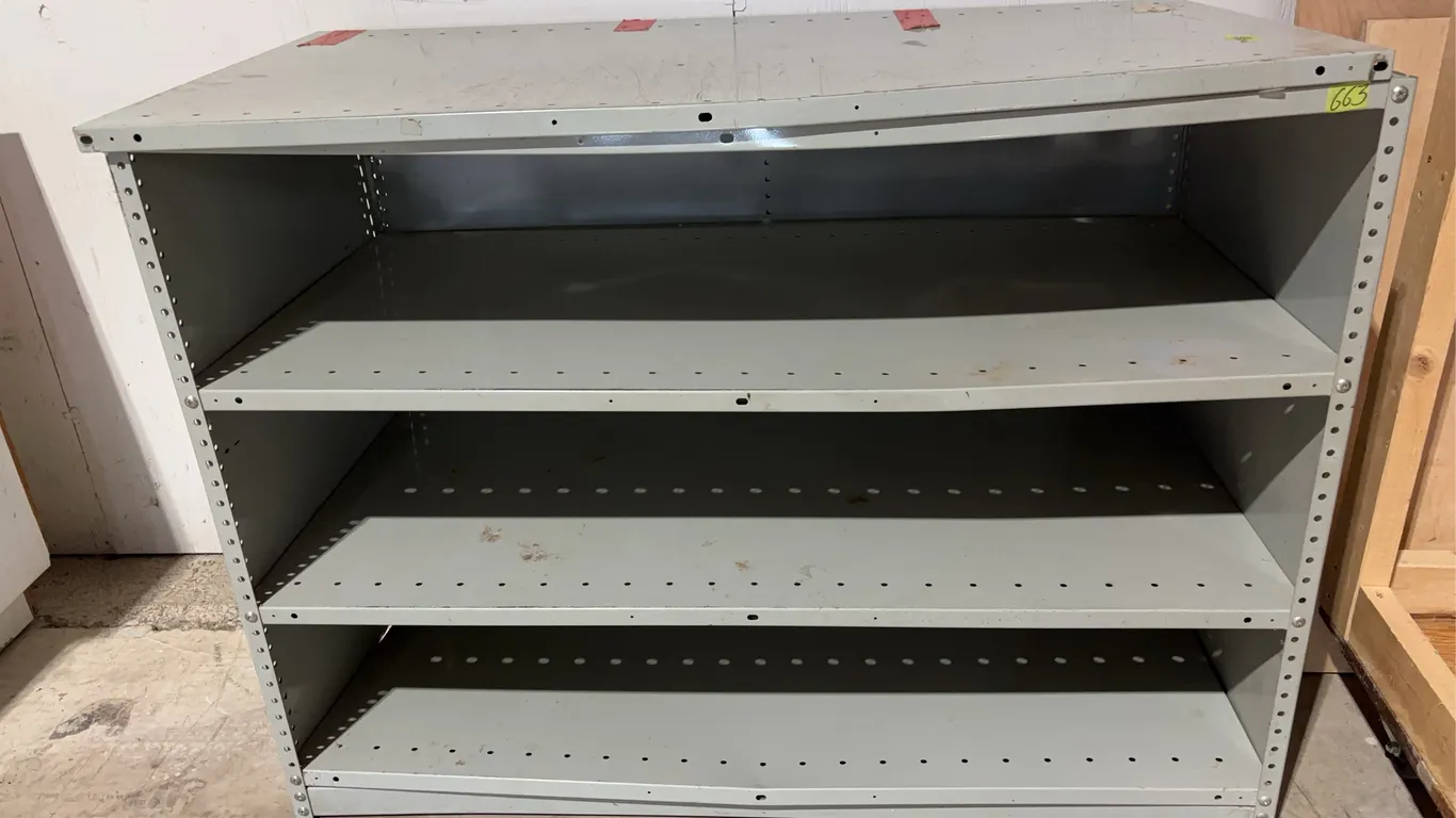 Metal Shelf Rack Storage Unit, Approx. 48"x24"x36" *Unreserved*
