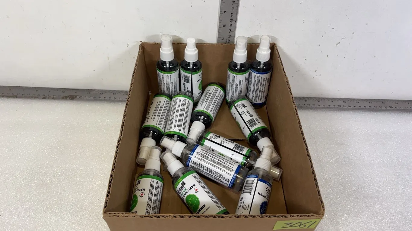 TeamFS Natural Hand Sanitizer, Approx. 13 Bottles *Unreserved*