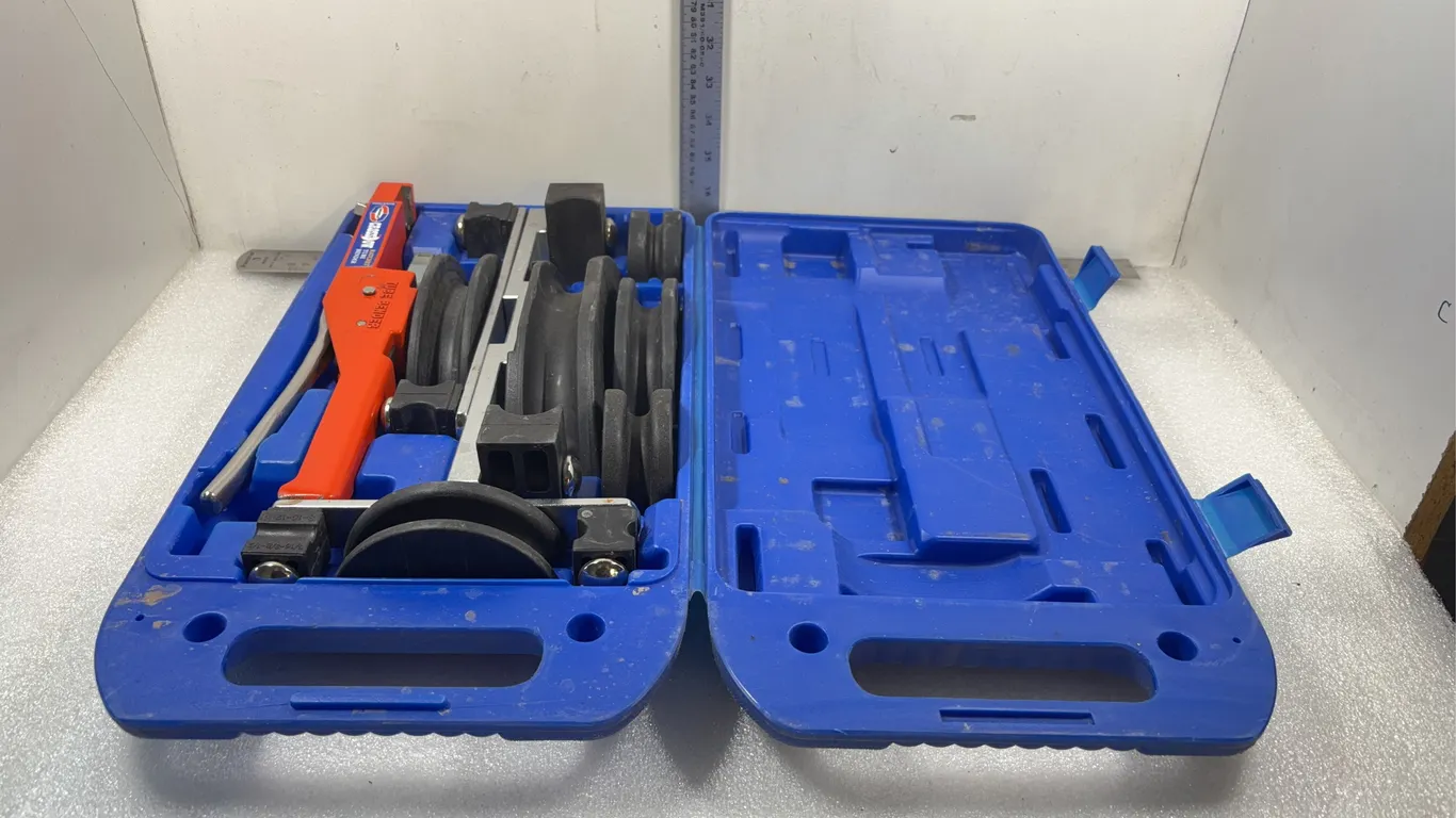 Uniweld RTB118 CrossBow Ratchet Tube Bender Kit *Unreserved*