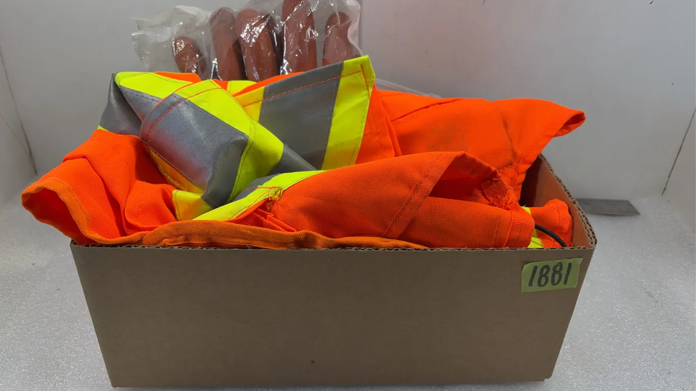 Insulated Gloves, Hivis Vest, Disposable Ear Plugs *Unreserved*