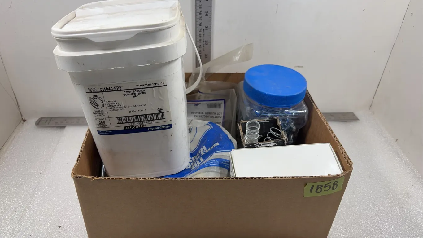 Grounding Bushings, Strut Springs, Bolts, 3/8" Connectors, Ect *Unreserved*