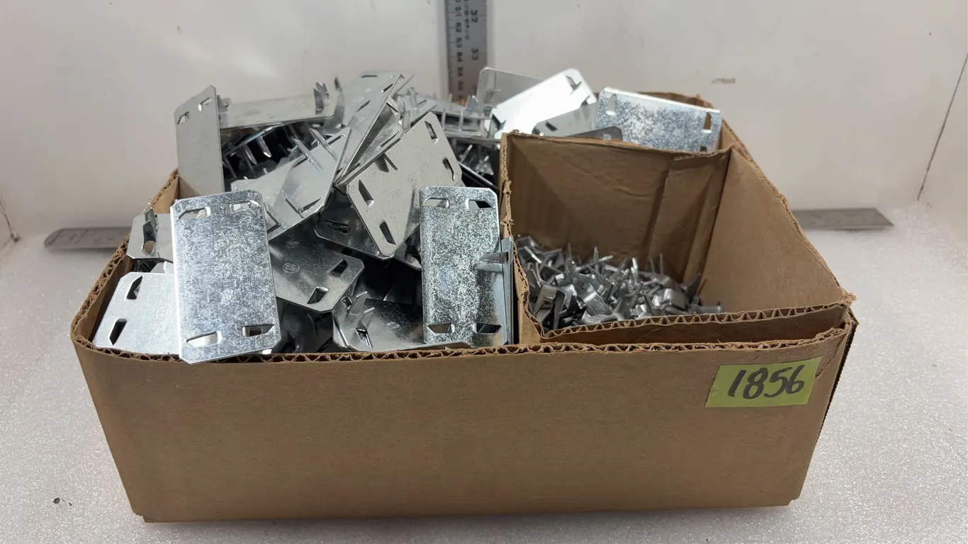 Assortment of Protector Plates, Fasteners, and Mounting Clips *Unreserved*
