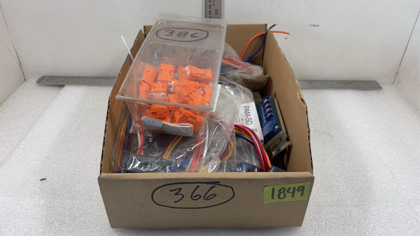 Box of Control Relays, Switches, Ballast Disconnects *Unreserved*