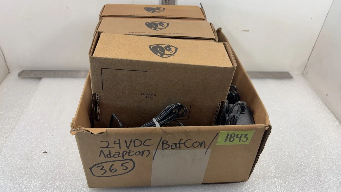 3 - Big Ass Fans BAFCON Wall Controllers w/ Plug Ins *Unreserved*
