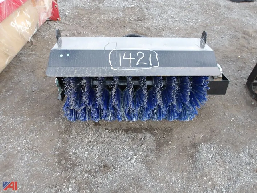 Mini-Skid Steer Angle Sweeper