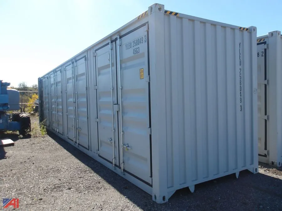 40' High Cube Multi-Door Container (#YLEU2580493)