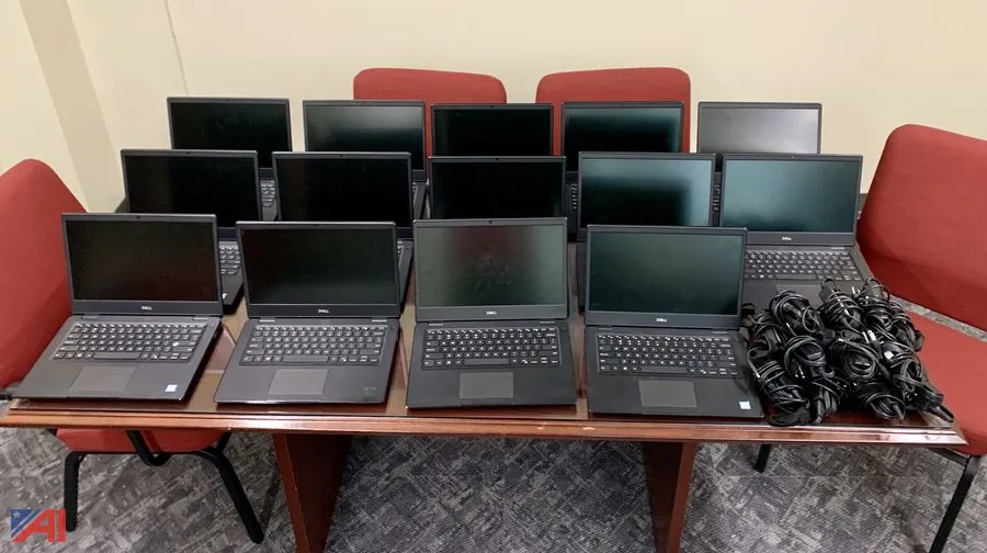 (14) Dell Latitude 3400 Laptops