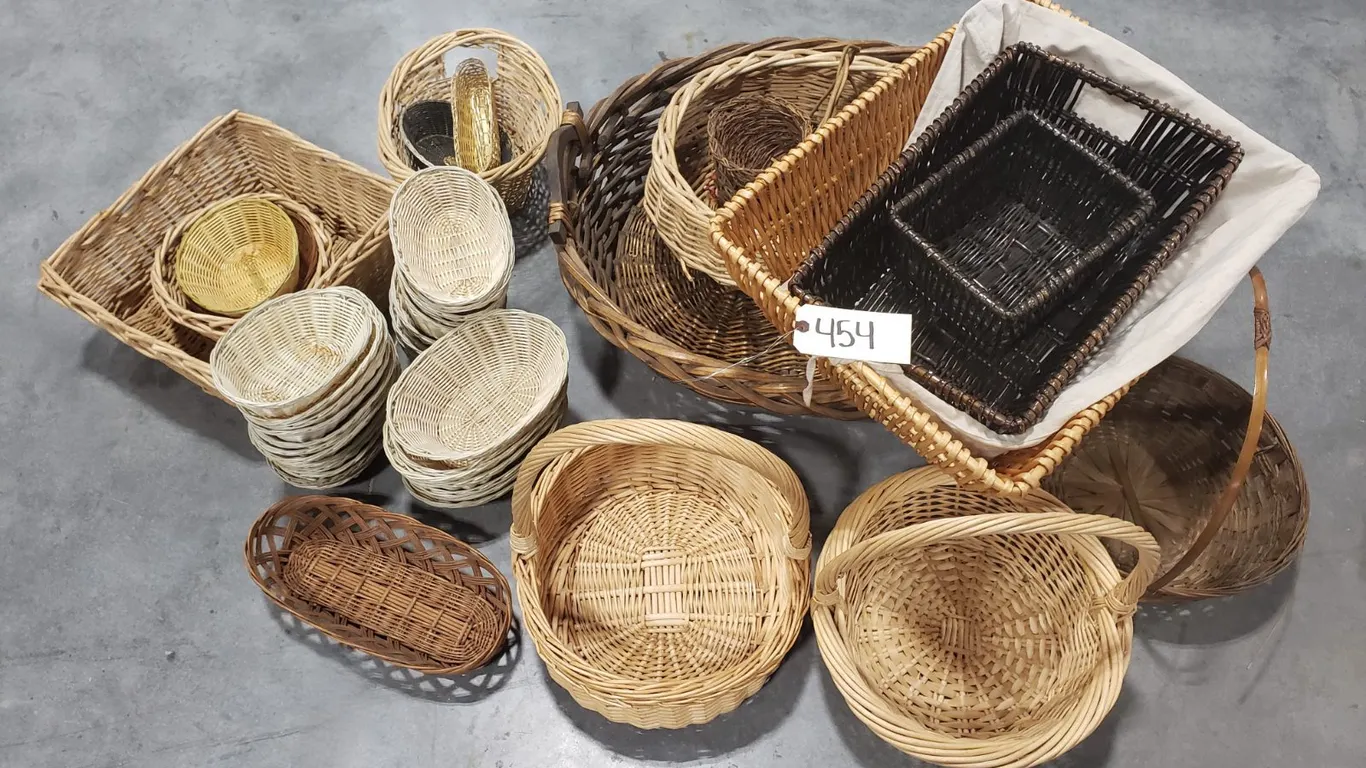 Assorted Wicker Baskets
