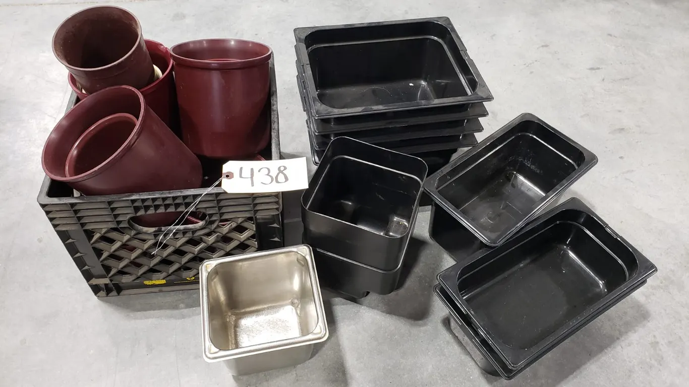 Assorted Containers