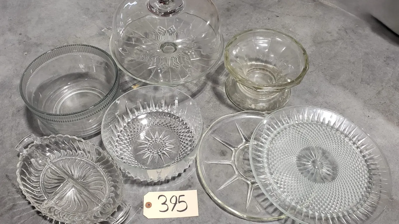 Assorted Glassware