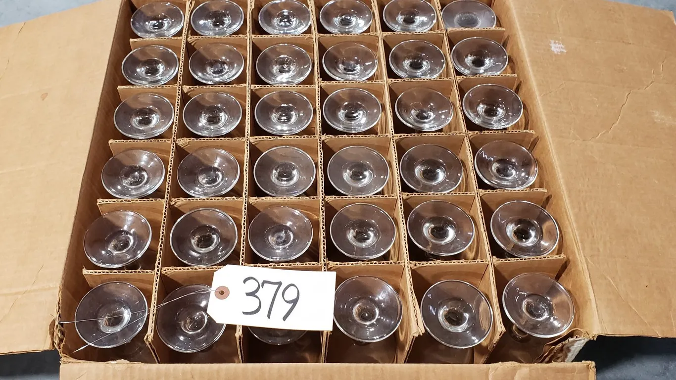 (36) Embassy Wine Glasses