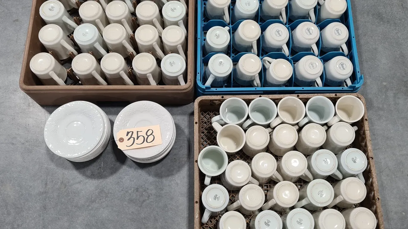 Assorted Cups & Saucers
