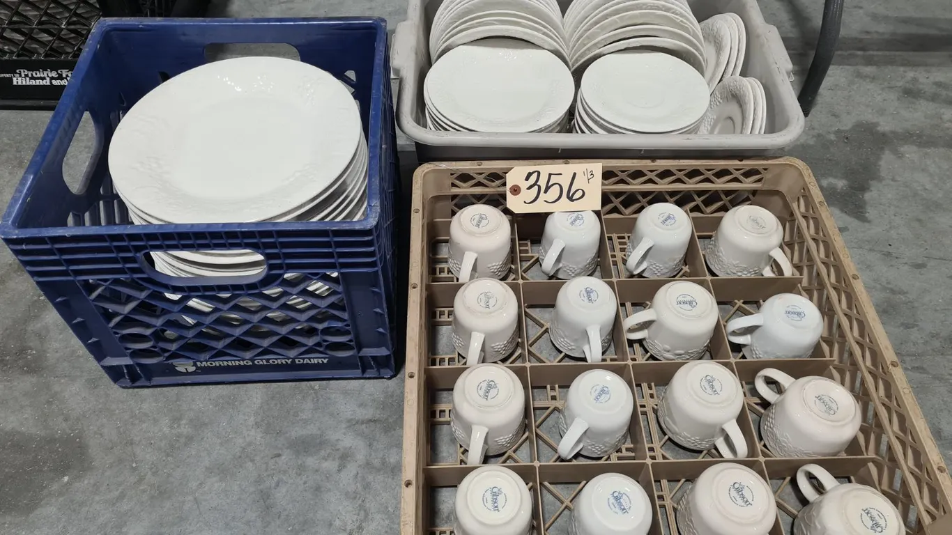 Assorted White Dinnerware