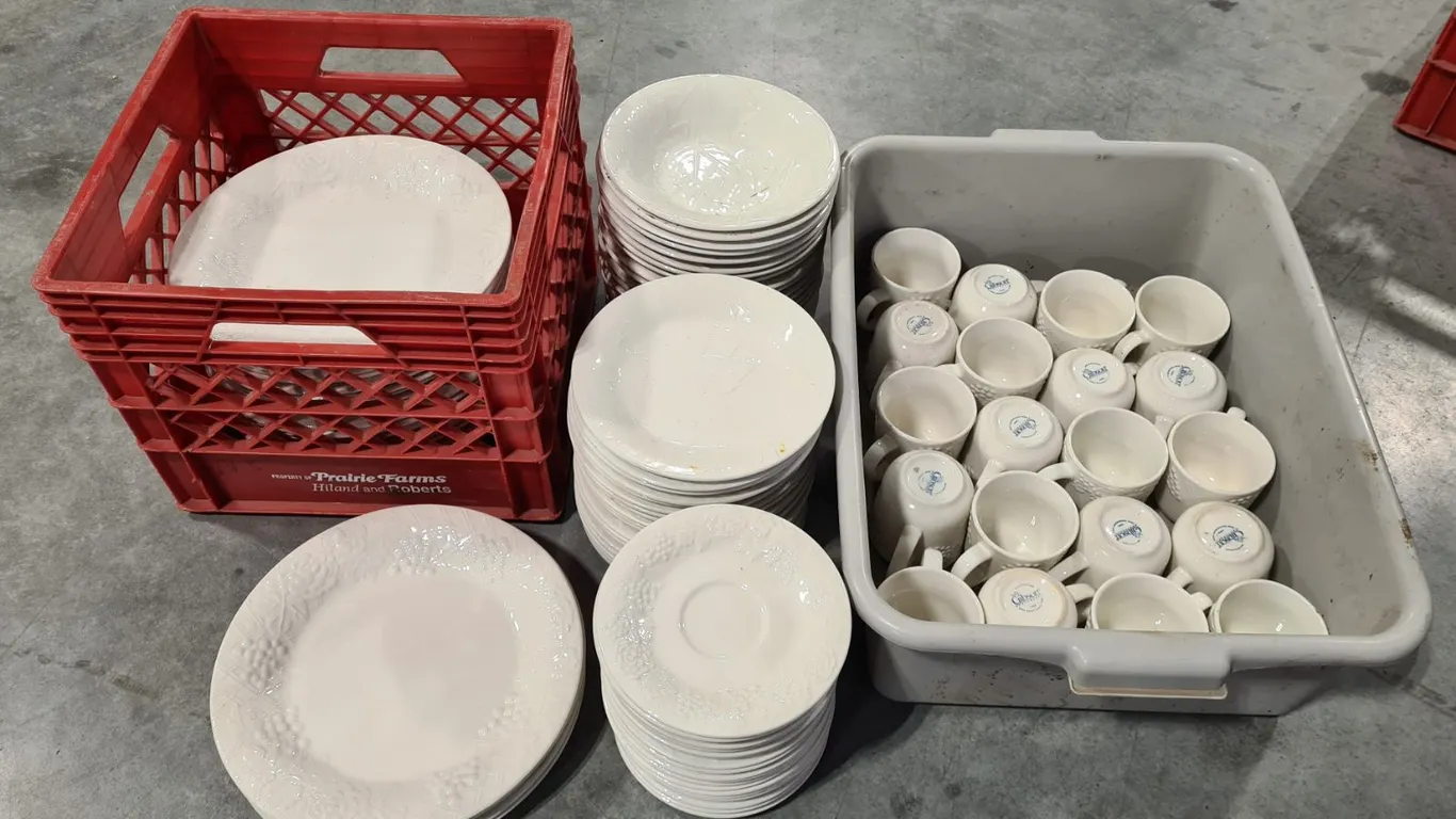 Assorted White Dinnerware