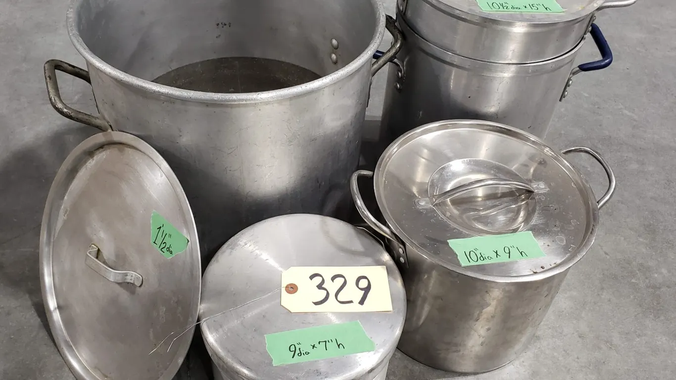 Assorted Commercial Cookware