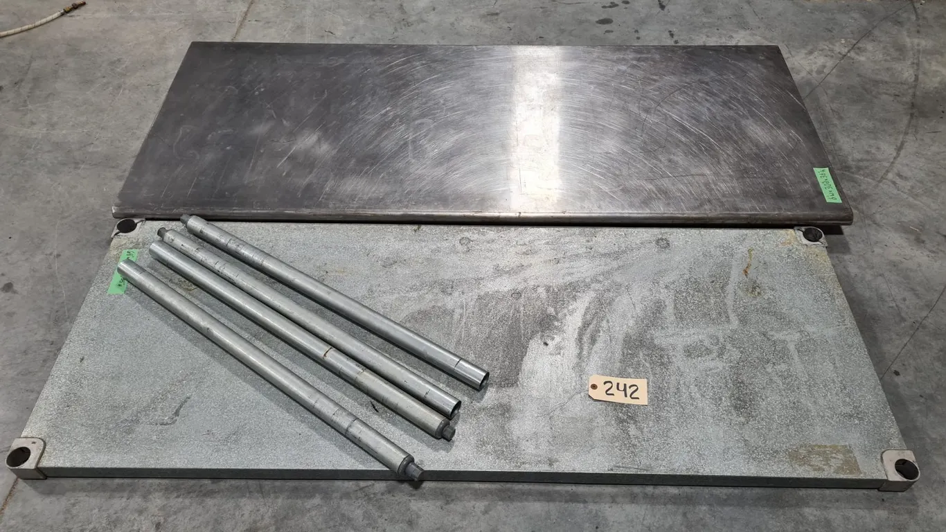Stainless Steel Workbench with Lower Shelf