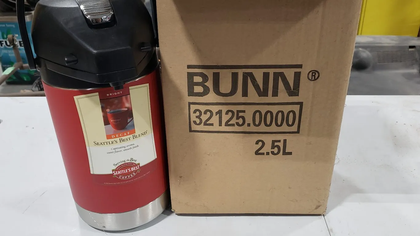 New Bunn 2.5L Airpot Coffee Dispenser