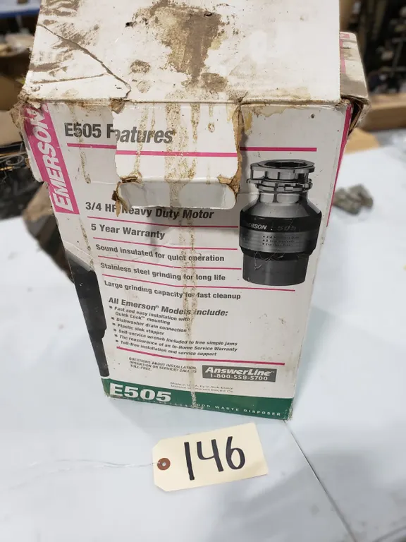 Emerson E505 Garbage Disposal