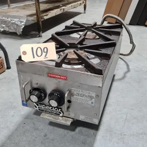Superior 2-Burner Countertop Gas Range