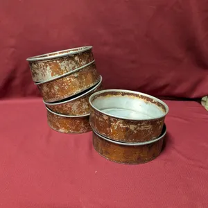 (5)  Round Cake Pans - 9" x 3"
