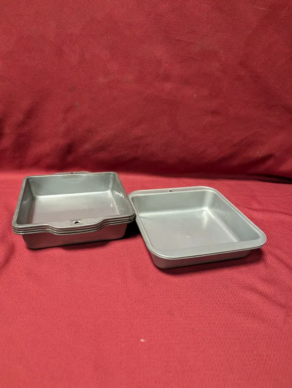 (6) Square Cake Pans - 8" x 8" x 2"