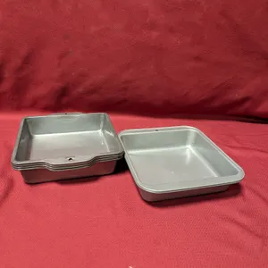 (6)  Square Cake Pans - 8" x 8" x 2"