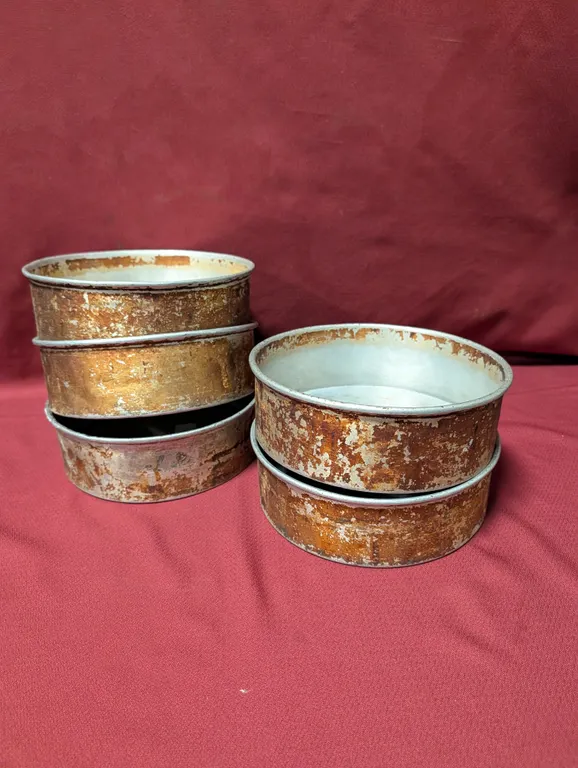 (5) Round Cake Pans - 9" x 3"