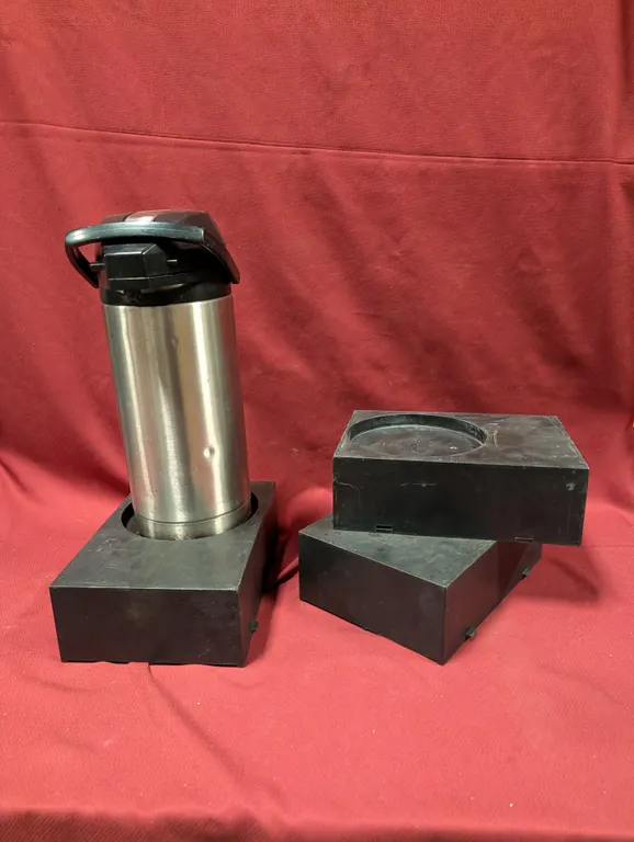 (3) Airpot Stands with 1 Airpot