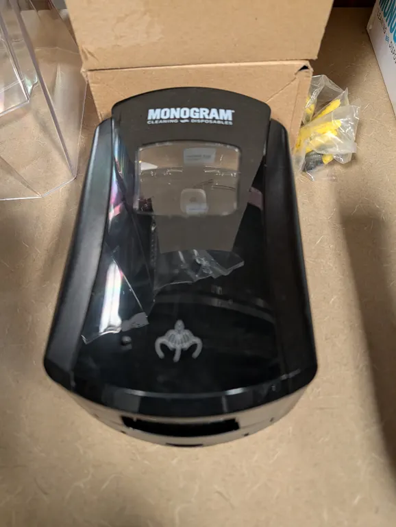 (5) Monogram Hand Soap Dispensers - New in Box