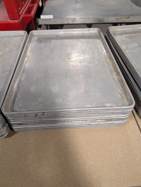 (12) Full Size Aluminum Sheert Pans