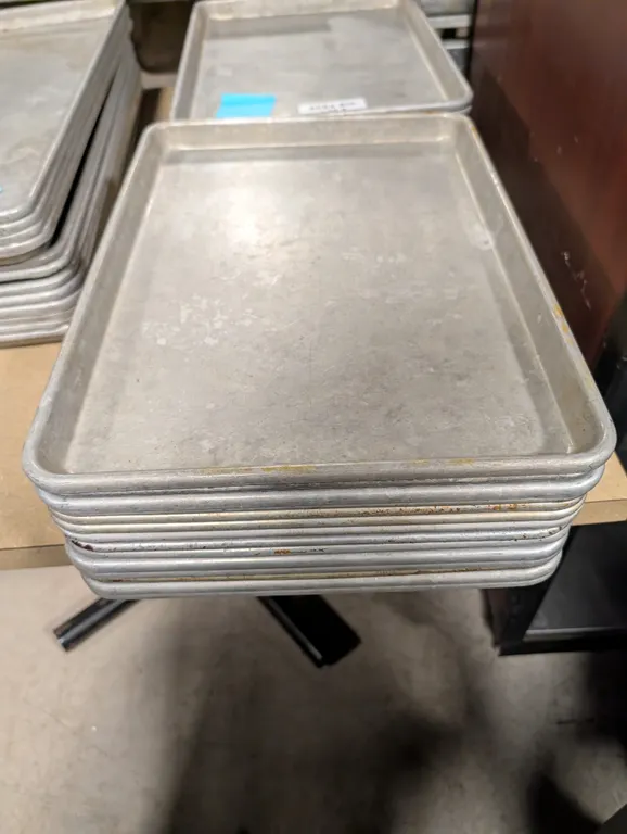 (14) Half Size Aluminum Sheet Pans
