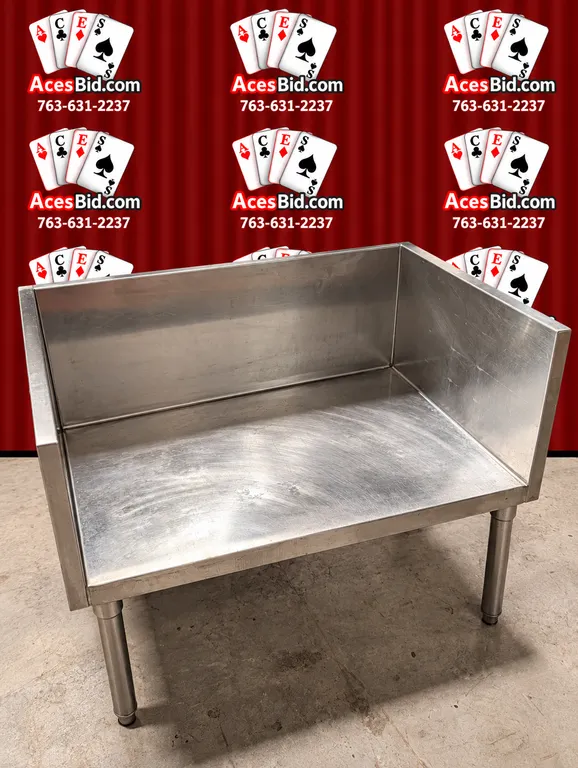 Right Corner Equipment Stand - 29.5" x 21" x 33"