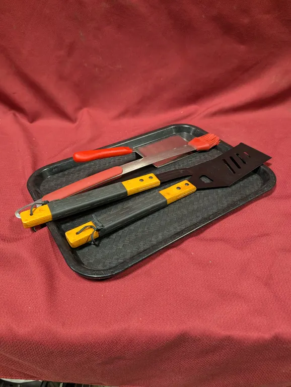 Tray with Assorted Smallwares