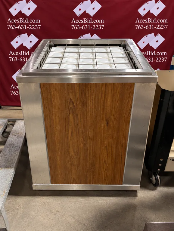 Piper Products Glass Transport - Buffet Style - 26" x 26" x 36"