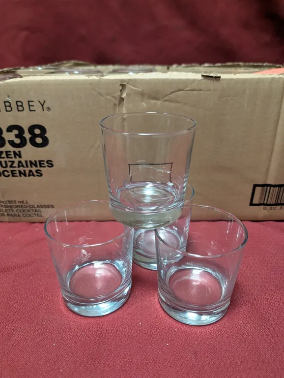 (36) Libbey Old Fashioned Glasses - Model # 2338