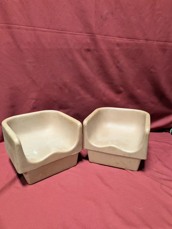 (2) Booster Seats - Plastic