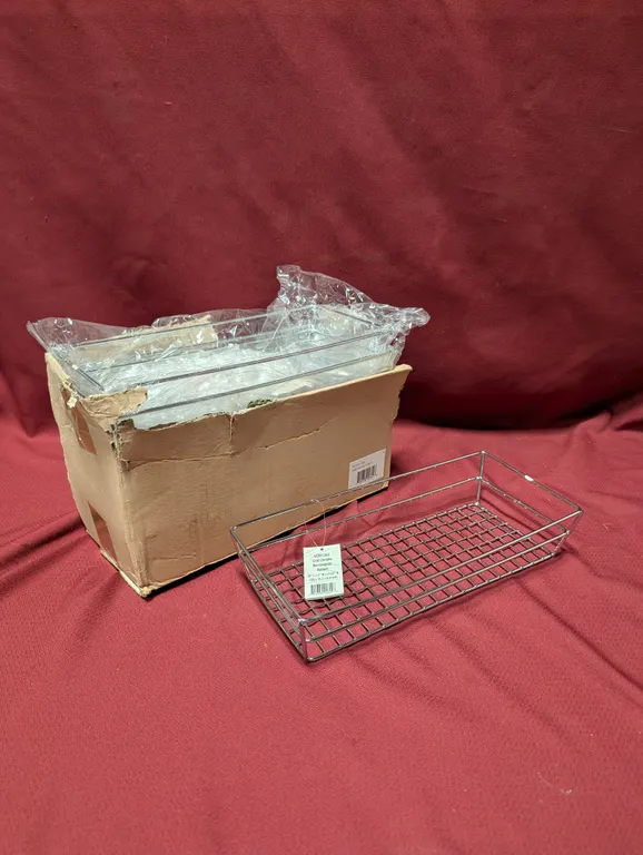 (16) NEW American Metalcraft Rectangular Serving Baskets - Model # GCRC1362 - 13" x 6" x 2.5"