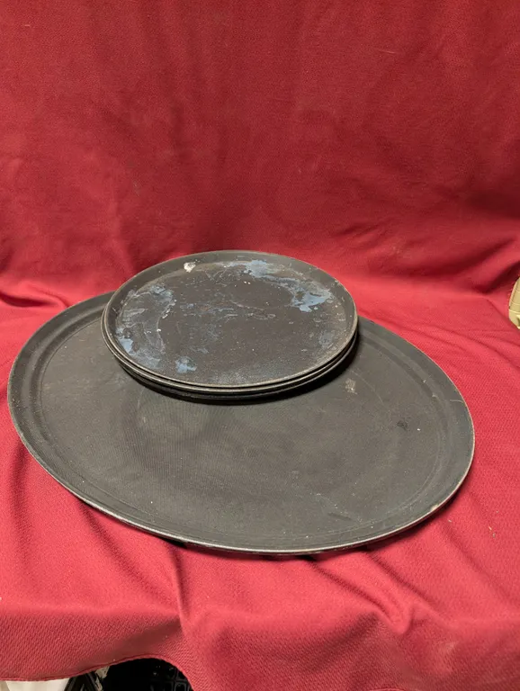 (4) Assorted Serving Trays - Largest is 27" x 22"