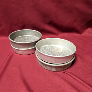 (4) Cake Pans - 8" x 2"