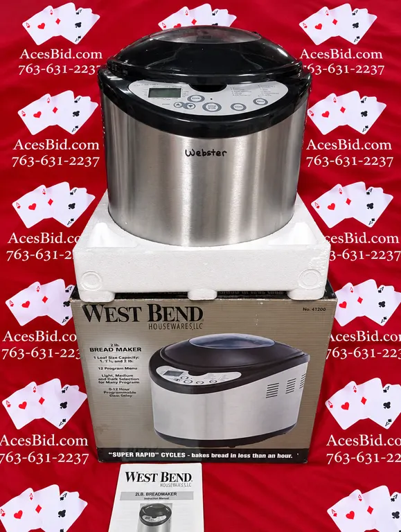 Westbend 2 lb Bread Maker