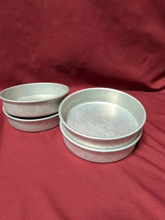 (4) Cake Pans - 8" x 2"