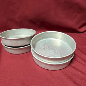 (4) Cake Pans - 8" x 2"