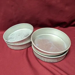 (4) Cake Pans - 8" x 2"