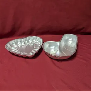 Heart and Candy Cane Cake Pans
