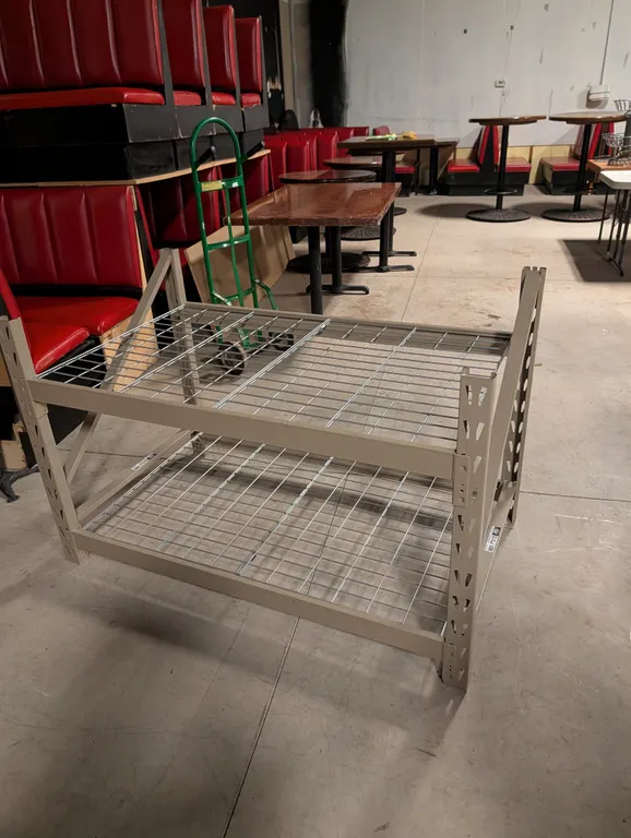 2 Tier Pallet Rack - 30" x 36" x 34"