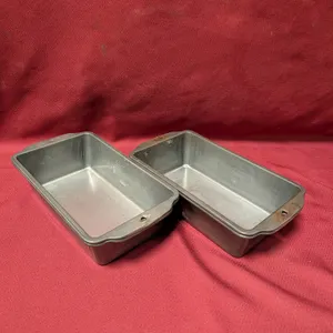(4) Teflon Coated Loaf Pans - 9" x 5" x 3"