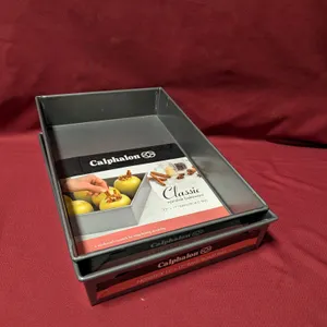 (2) NEW Calphalon Classic Non Stick Bakeware or Roasting Pans -12" x 17"