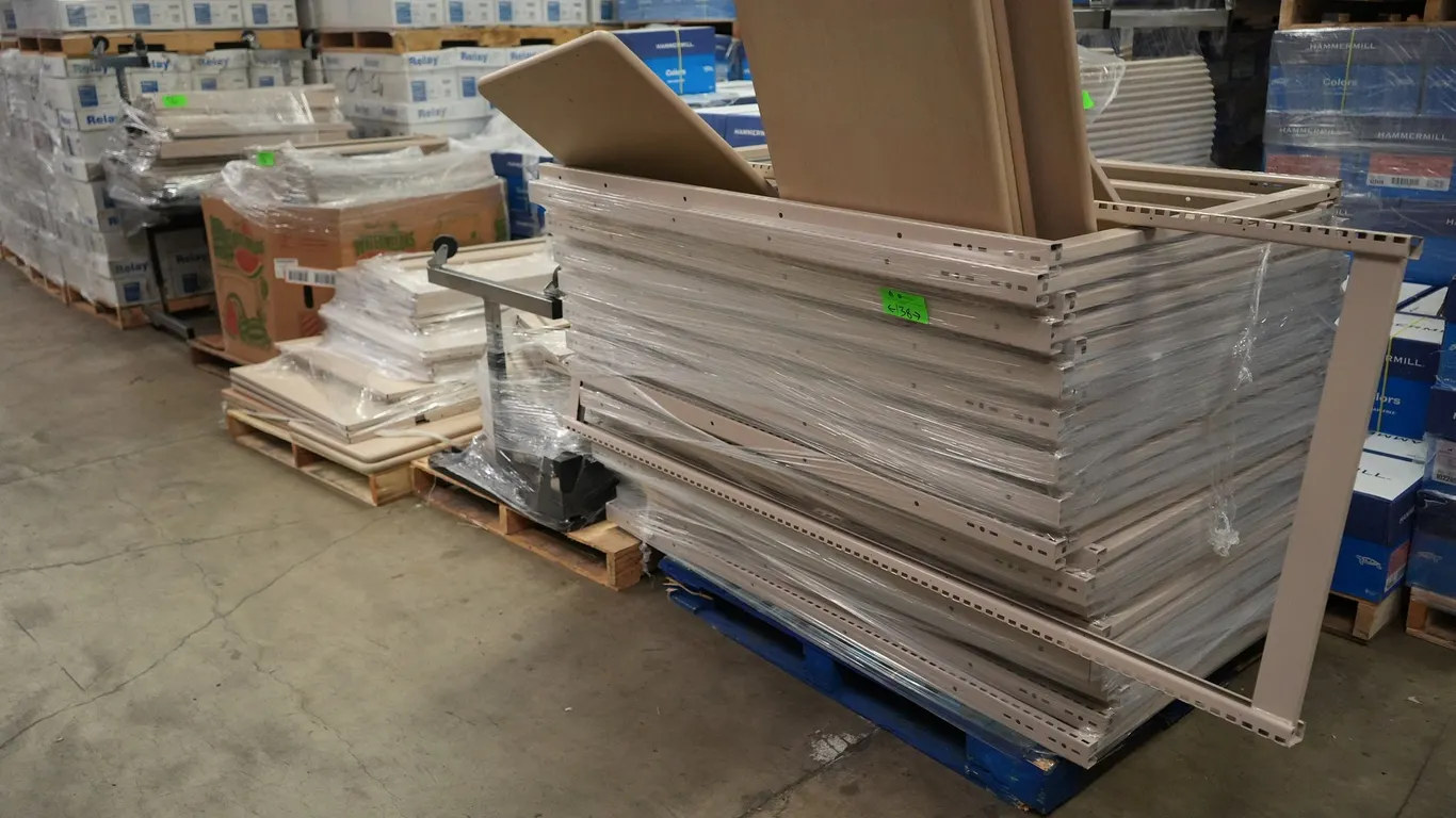 Disassembled Shelving