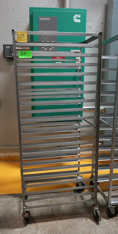 Tray Rack with Wheels